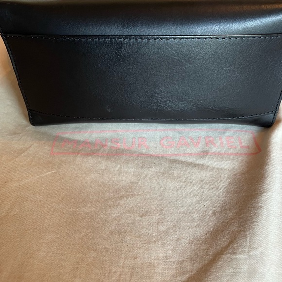 Mansur Gavriel Sunbag Mini Black/Red - Picture 7 of 7